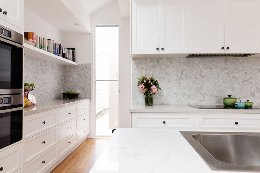 Sleek vanity unit